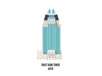 Frost Bank Tower architecture austin building flat sxsw texas
