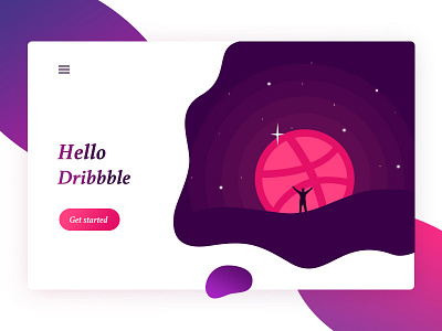 Hello，Dribbble！