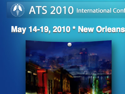 ATS 2010 Conference conference promotional website