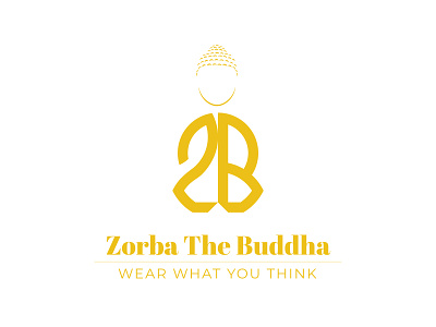 Zorba the Buddha artist b branding buddha concept design designer greek illustrator logo osho peace z zodiac zorba