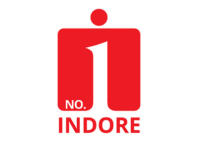 Indore Number 1 art artist branding businessidentity concept design designer designing illustrator india indore indoreno1 logo typography