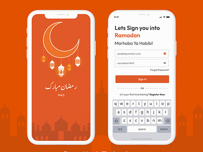 Ramadan Mubarak branding graphic design ramadan ramadan kareem ui ui designing uiux