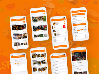 Multi-Vendor Food and Grocery App UI Design