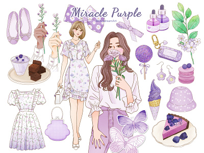 Miracle Purpl Clipart