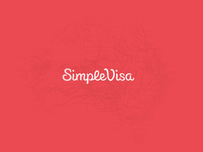SimpleVisa Wordmark australia hot air balloon simple simplevisa visa wordmark