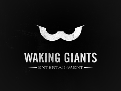 W Eyes dark entertainment eyes face fantasy giant logo w waking giants