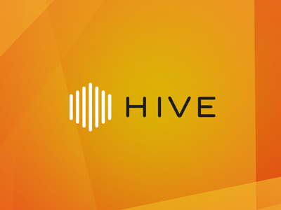 Hive Logo bee communications hive logo network sharing video