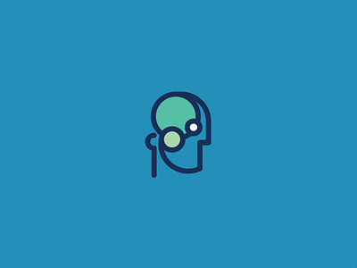 Bubble Face face health icon logo mind