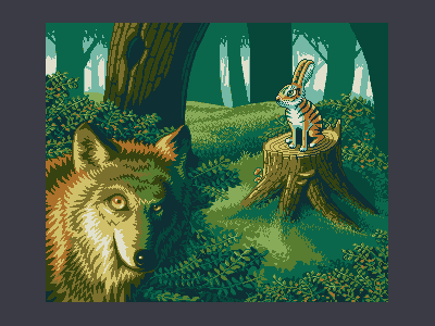 O_o illustration pixel pixelart