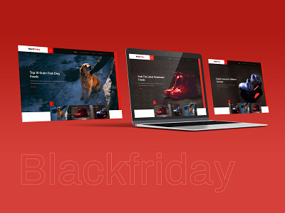 Banner Design bannerlayouts black blackfriday design eccomerce godigital gradients images mockup offer productdesign red sale shoppin typo webdesign