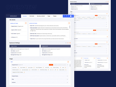 Overview UI cleandesign dashboard interface light interface minimalistic mockup modern ui overview simplicity usability ui ui ux visual identity web website interface