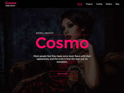 Cosmo — Model Agency Template