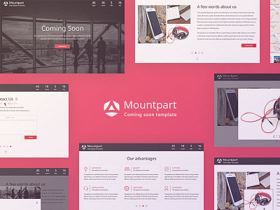 Mountpart — Coming Soon coming soon template under construction