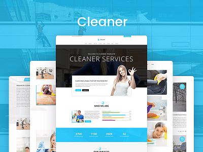 Cleaner — Cleaning Services HTML5 Template