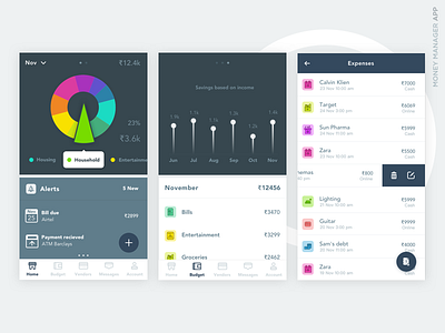 Money manager app