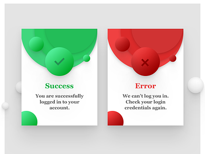 Flash Message clean dialog error pop simple success typography ui up web