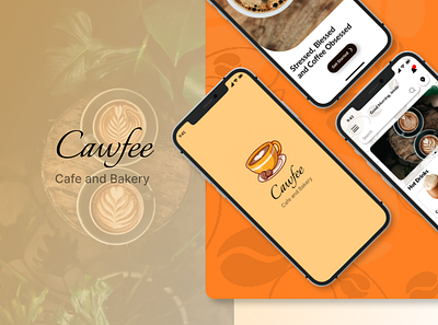 Cawfee - Case Study app beginner branding design graphic design illustration logo ui ux