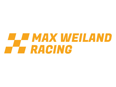 Max Weiland Racing Logo Design branding logo typography
