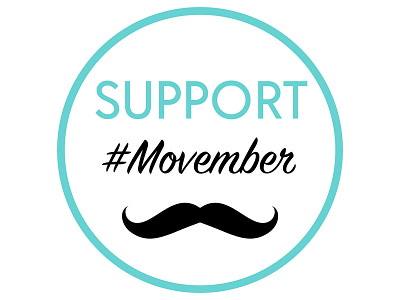 Movember Sticker