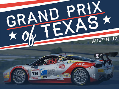 Grand Prix of Texas Graphic