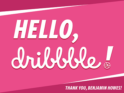 Dribbble Debut Shot!