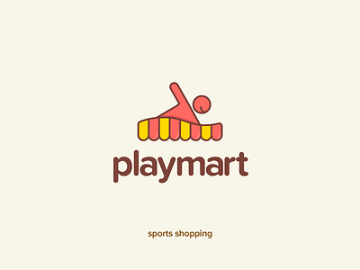 Play Mart Logo Concept concept design logo