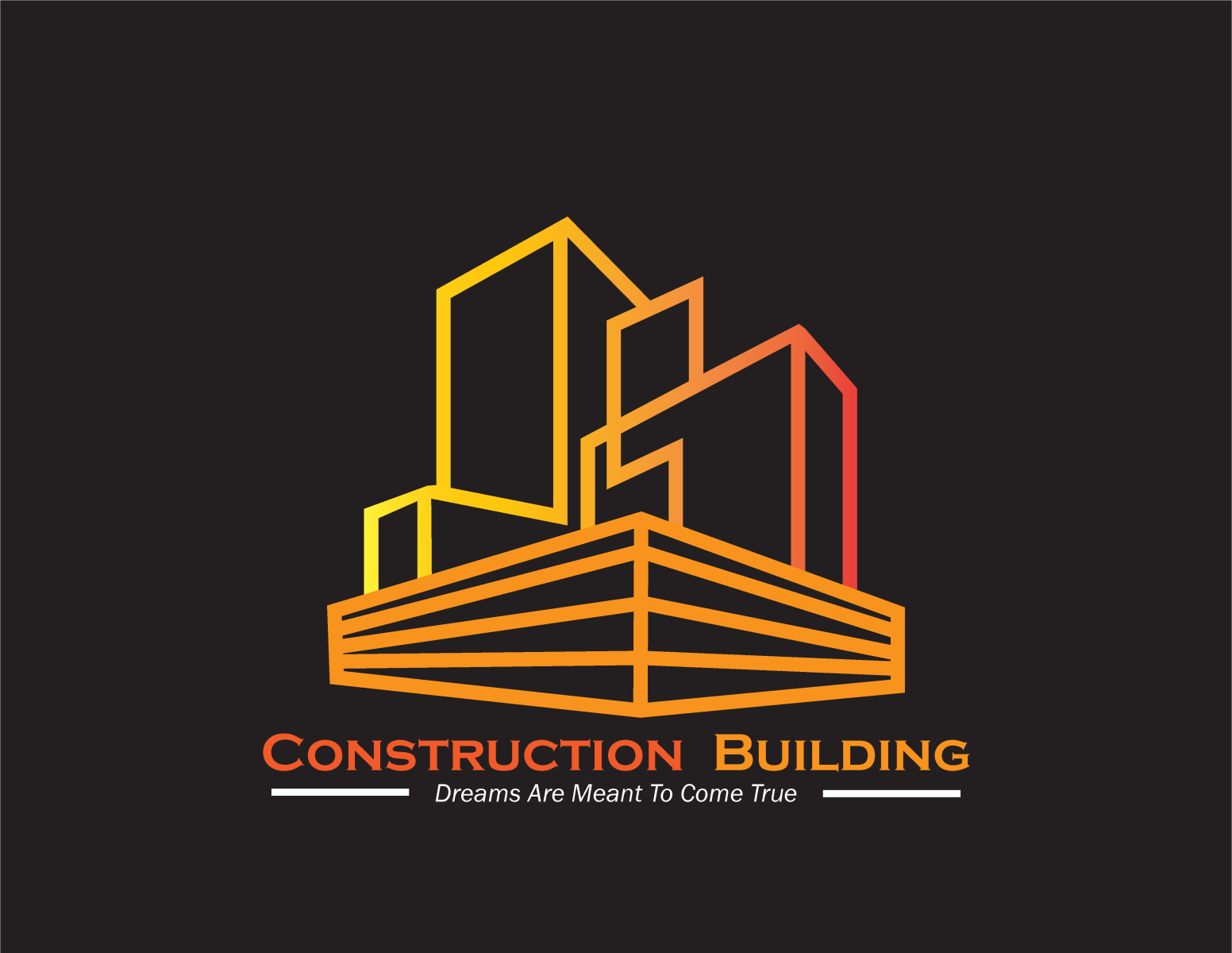 Creative Construction Logo Design by Kajul Kumar Palash on Dribbble