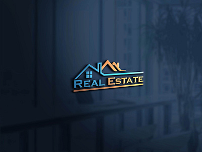 Real estate logo design .