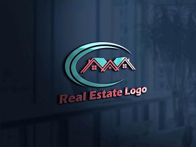 Real estate logo design . animation branding graphic design logo logo design mobile print product design real estate logo typography web design