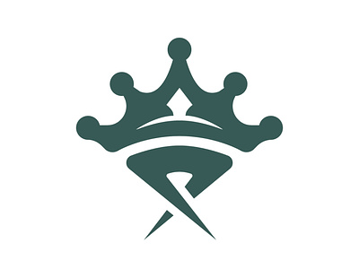 Unique King Star Crown Logo Design