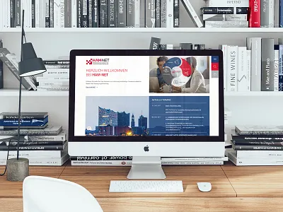 Science- & Reasearch Network "Ham Net" agency cms design digital portal ui ux web webdesign