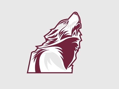 Evangel Wolves branding college design football graphic logo mascot typography university wolves