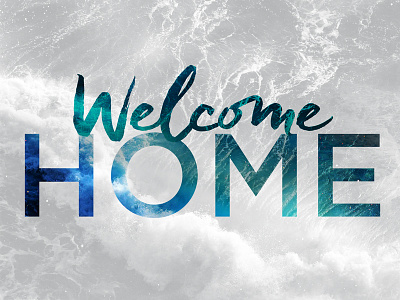Welcome Home home logo water welcome home