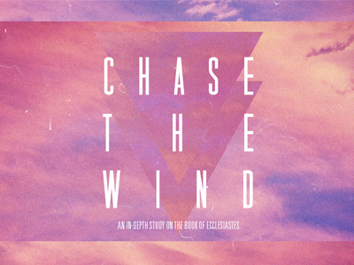 Chase The Wind chase graphic wind