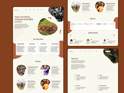 Chezza events rebranded website app design graphic design illustration kenya nairobi ui uiux ux