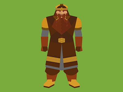 Gimli Full Character bright bg gimli lord of the rings lotr muted