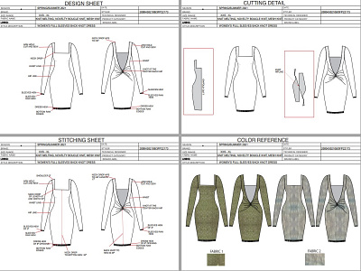I will make clothing sewing patterns for garments production apparel tech pack clothing tech pack fashion design fashion tech pack tech pack