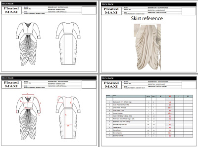 make clothing sewing pattern for any type apparel garment apparel tech pack