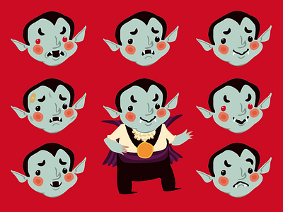 Vampy Character Design ai app blood character design fitness illustration spoopy