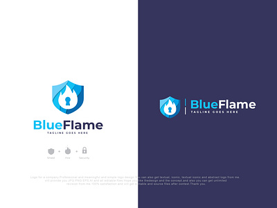 Blue Flame Logo