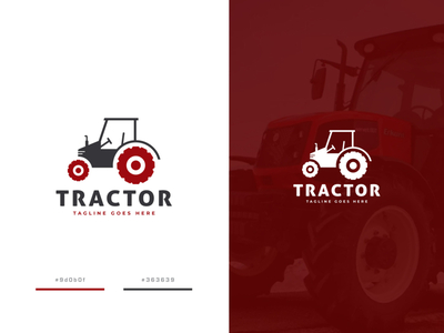 Tractor Logo by Robiul Islam on Dribbble