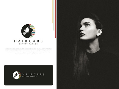 Hair Care Logo brand identity branding design graphic design logo
