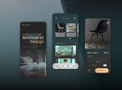 Interior Design studio App app design furniture product design ui