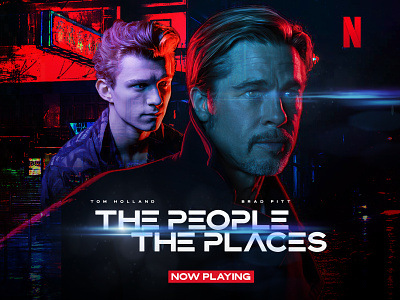 Movie - The People; The Places graphic design