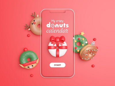 My crazy donuts calendar