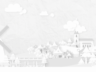 Paper train animation blackandwhite church city cityscape draw fold illlustrator illustration movie origami paper sky story texture train travel tree vector white