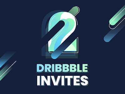 2 Dribbble invites