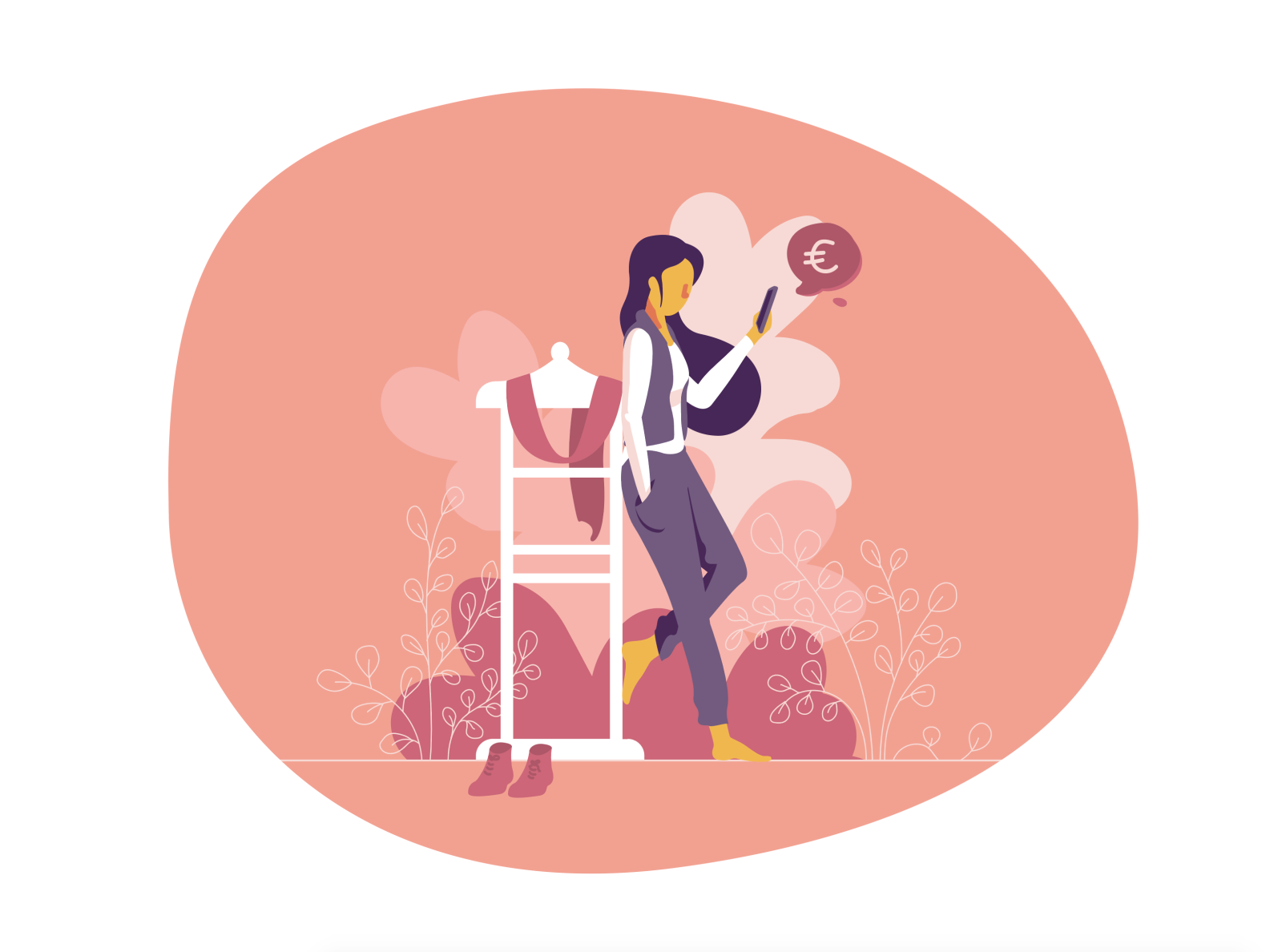Women Shopping By Alexandre Lartique On Dribbble