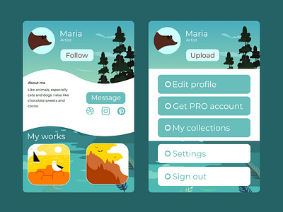 DailyUI 06 User profile