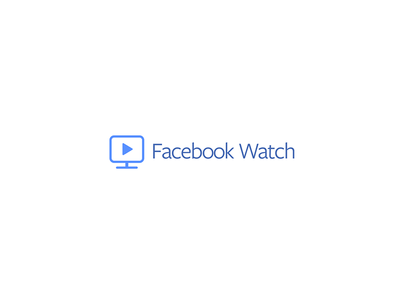 Facebook Watch Logo Animation ae after effects animation facebook logo logo animation motion design